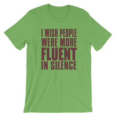 Fluent in Silence