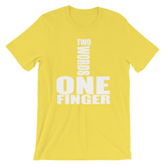 Two Words One Finger