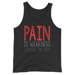 Pain is Weakness Leaving the Body