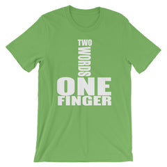Two Words One Finger