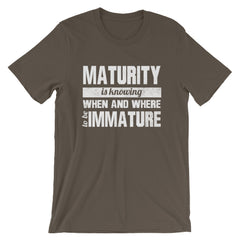 Maturity
