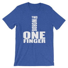 Two Words One Finger
