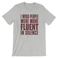 Fluent in Silence